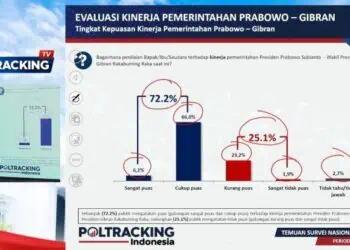 74,2 Persen Publik Percaya Pemerintahan Prabowo