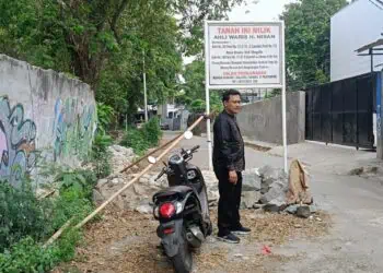 Sudah 8 Kali, Akses Jalan Umum di Cipondoh Ditutup Sepihak