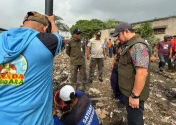 Giliran TPS Ilegal di Benda Ditertibkan DLH Kota Tangerang