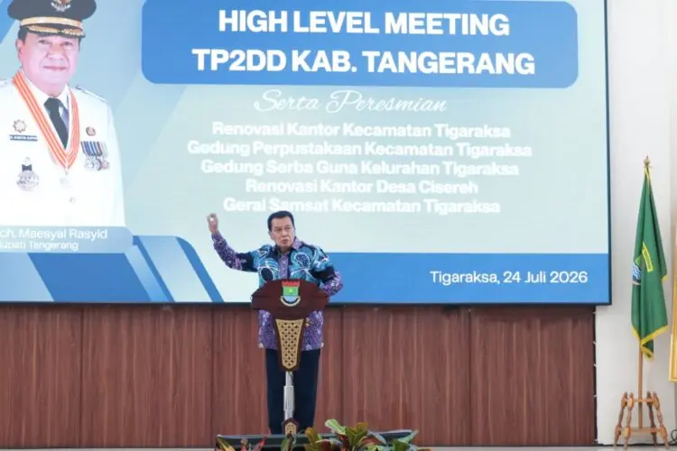 Bupati Tangerang Genjot Digitalisasi hingga Desa, Target Pajak dan Retribusi Makin Optimal