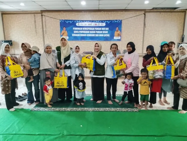 DKP Kota Tangerang Perkuat Upaya Cegah Stunting Lewat Bantuan Pangan Segar B2SA