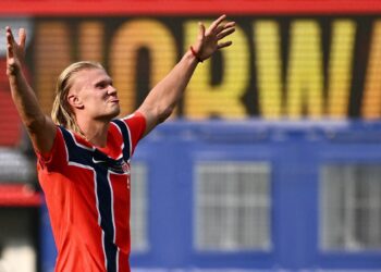 Norwegia vs Inggris, Adu Tajam Haaland-Kane