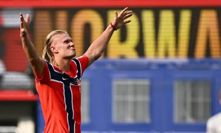 Norwegia vs Inggris, Adu Tajam Haaland-Kane