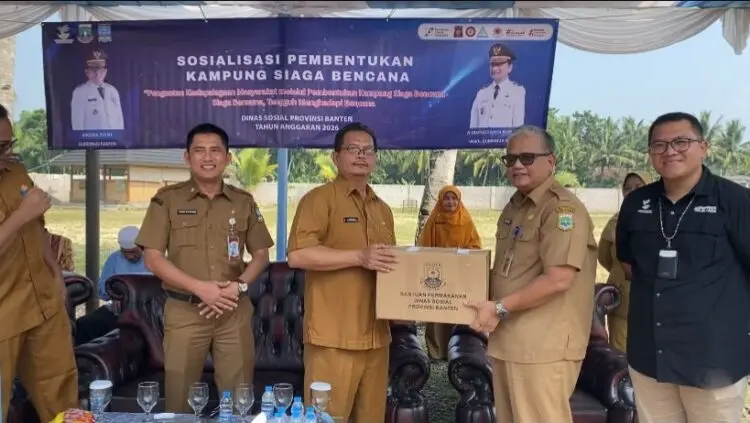 Tingkatkan Penanganan Kebencanaan, Relawan KSB Padarincang Kabupaten Serang Dikukuhkan
