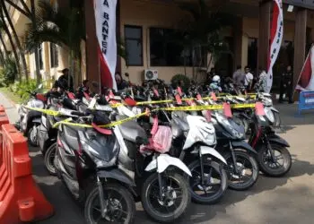 Korban Pencurian Sepeda Motor Bisa Mengambil Kendaraannya Di Mapolda Banten, Ini Syaratnya