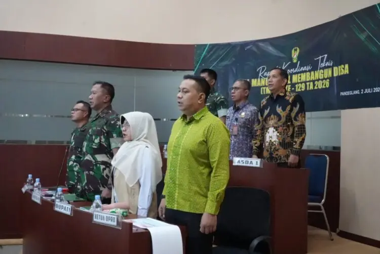 TMMD Ke-129 Di Pandeglang Siap Bangun Negeri Dimulai Dari Desa