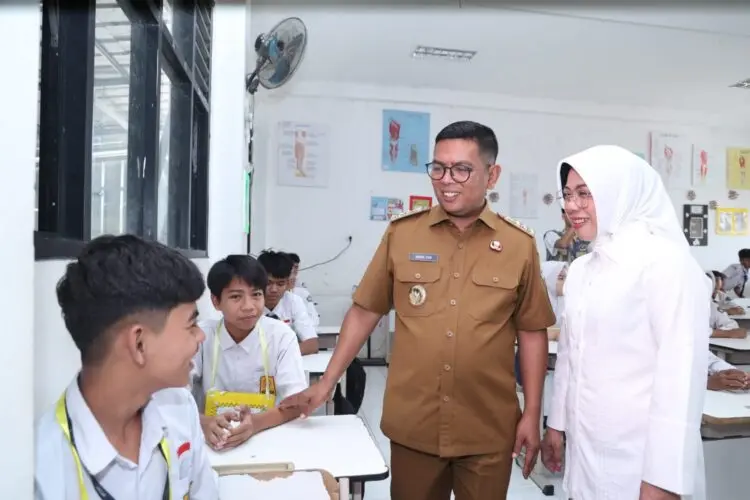 Gubernur Banten Tinjau Pembangunan SMAN 30 Kabupaten Tangerang