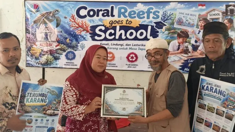 MPLS Di MTs Darul Azqiya Diisi Dengan Edukasi Terumbu Karang