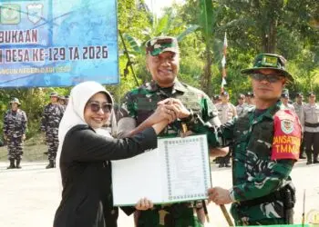 TMMD Ke-129 Digelar di Patia, Dandim 0601/Pandeglang: Lakukan Pembangunan Fisik dan Sosial