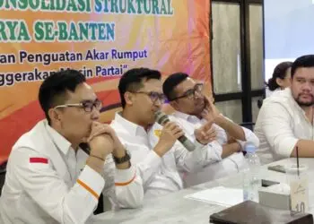 Jajaran pengurus DPW Partai Berkarya Provinsi Banten. (ISTIMEWA)