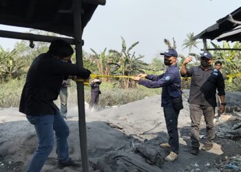 Kementerian LH Segel Lapak Pengolahan Aluminium Foil di Sindang Jaya Tangerang