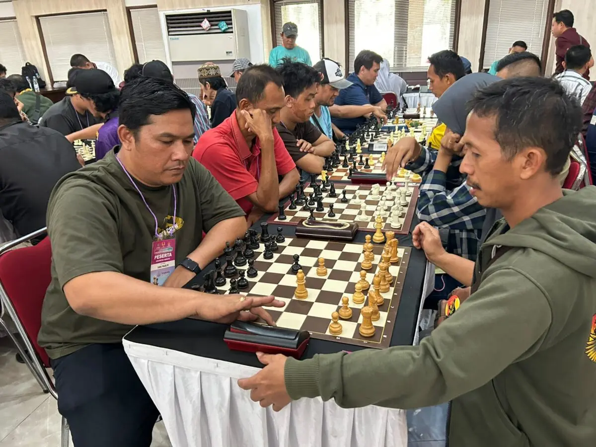 Total Hadiah Rp17 Juta Diperebutkan, 310 Pecatur Adu Strategi di Piala Bupati Tangerang 2026