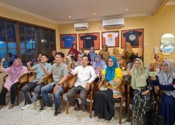 PERSIAPAN - Pokja Bunda PAUD Kabupaten Serang, menggandeng PT ANAK WAYANG INDONESIA selaku vendor resmi Brand Sakatonik ABC, untuk menyelenggarakan peringatan Hari Anak Nasional (HAN) tingkat Kabupaten Serang, 28 Juli nanti. (ISTIMEWA)