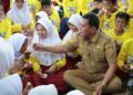 Makan Bersama Siswa SD, Bupati Tangerang Sosialisasikan Pangan ASUH