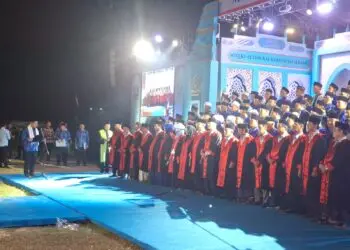 PEMBUKAAN - Pembukaan MTQ tingkat Kabupaten Serang, digelar di Kecamatan Mancak, Selasa (21/7/2026) malam. (ISTIMEWA)