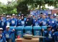 Gerakan Langit Biru, Demokrat Kabupaten Tangerang Bersihkan Kali dan Tanam Pohon