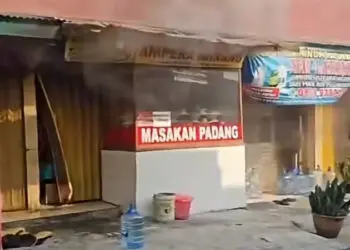 RM Padang di Ciledug Kebakaran, Kerugian Ditaksir Rp 150 Juta
