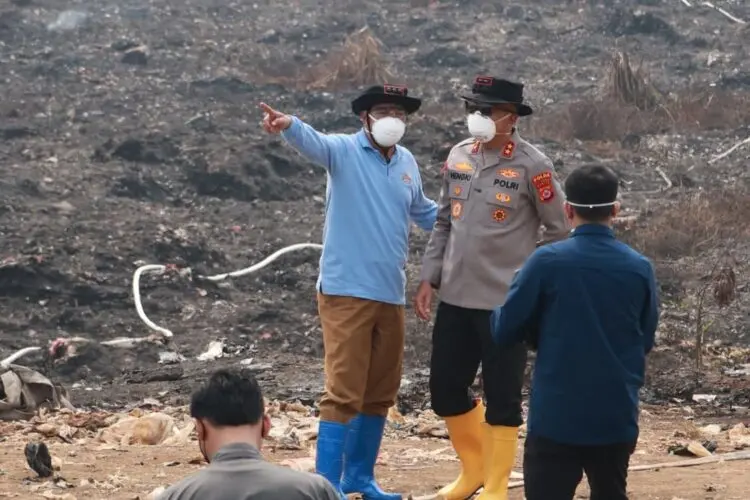 Kapolda Banten Sebut Kebakaran TPA Murni Kejadian Alam