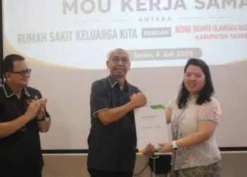 Beri Atlet Perlindungan, KONI Kabupaten Tangerang Gandeng RS Keluarga Kita