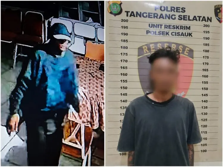 Maling Laptop di SMAN 2 Tangsel Ditangkap Polisi