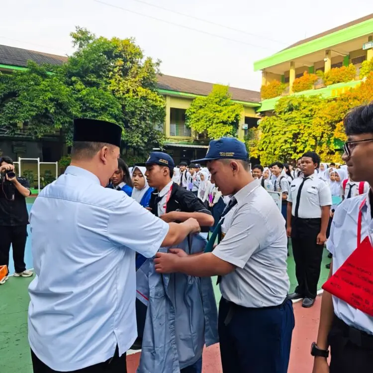 Gelar MPLS 2026, SMK Pustek Serpong Gandeng Dinkes Dan Kepolisian