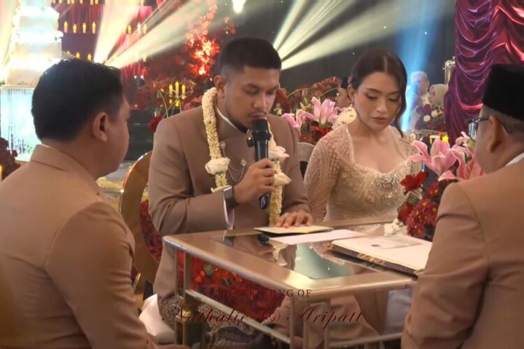 Sah! Nathalie Holscher dan Aripat Resmi Menikah