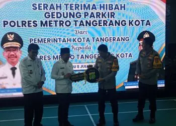 Pemkot Tangerang Hibahkan Gedung Parkir Senilai Rp20,9 Miliar kepada Polres Metro Tangerang Kota