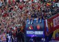 Pawai Juara, Kota Madrid “Memerah”