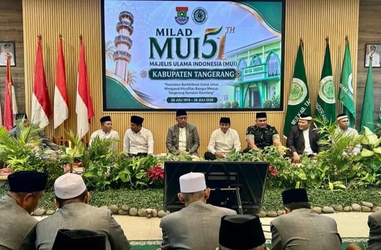 Peringati Milad MUI ke 51, MUI Kabupaten Tangerang dan Bupati Luncurkan Muallaf Center