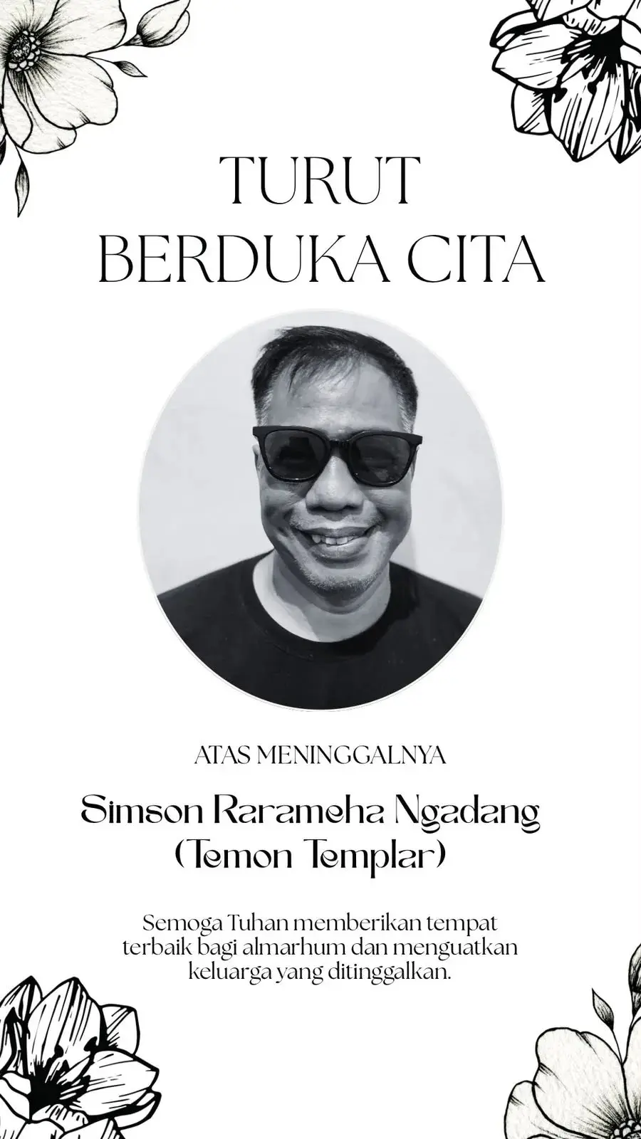 Istri Kenang Malam Terakhir Bersama dengan Temon: Mudah-mudahan Dia Tenang Istri Kenang Malam Terakhir Bersama dengan Temon: Mudah-mudahan Dia Tenang