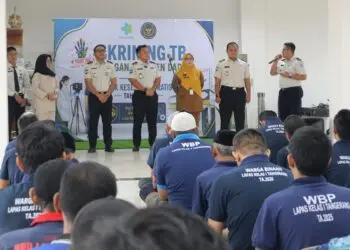 Lapas Kelas I Tangerang Tuntaskan Cek Kesehatan dan Skrining TB Bagi 600 Warga Binaan