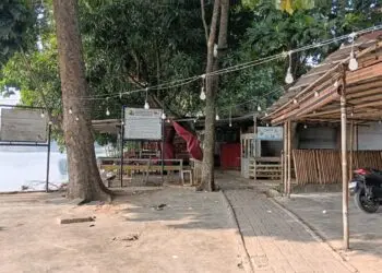 GANESPA Desak Penertiban Warung di Bantaran Setu Ciledug Kota Tangsel
