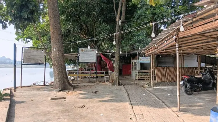 GANESPA Desak Penertiban Warung di Bantaran Setu Ciledug Kota Tangsel
