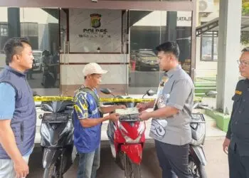 Polres Tangsel Sita Belasan Sepeda Motor Hasil Curanmor, Korban Bisa Ambil Secara Gratis