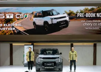 Jarak Tempuh Tembus 1.000 Km, Chery J6T CSH Diperkenalkan di GIIAS