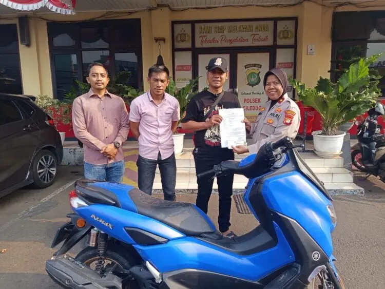 Gadai Motor Sudah Dilunasi, Kendaraan Tak Kunjung Kembali, Polsek Ciledug Bergerak