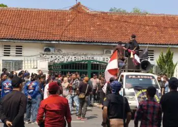 Massa Tuntut Kasus Penculik Aktivis Lebak Diusut Tuntas