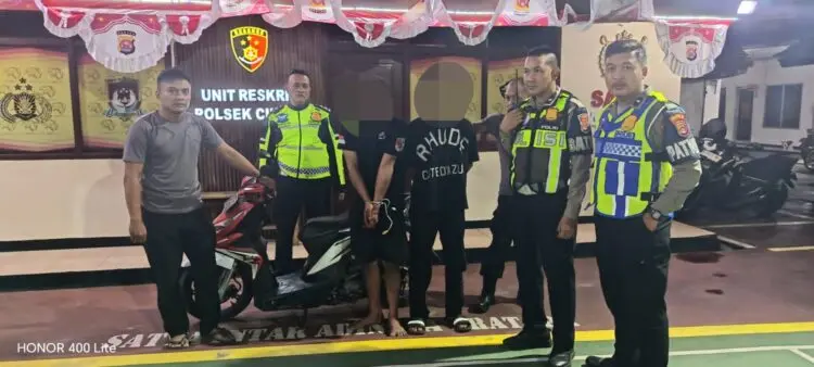 Patroli Blue Light Satlantas Polresta Tangerang Gagalkan Aksi Curanmor