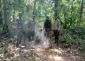 Cegah Karhutla, Polisi-TNI Sisir Hutan Panggarangan