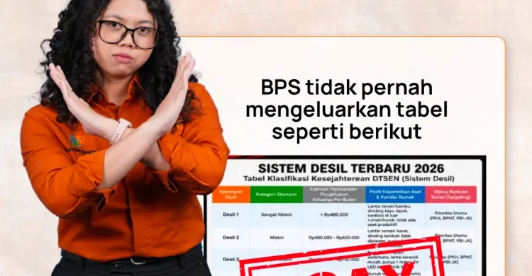 BPS Luruskan 6 Salah Paham Tentang Desil, Jangan Sampai Keliru