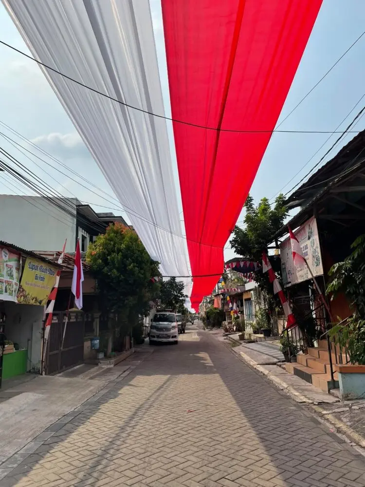 Lokasi Bendera 400 Meter di Poris Plawad Utara Jadi "Destinasi Wisata" Dadakan
