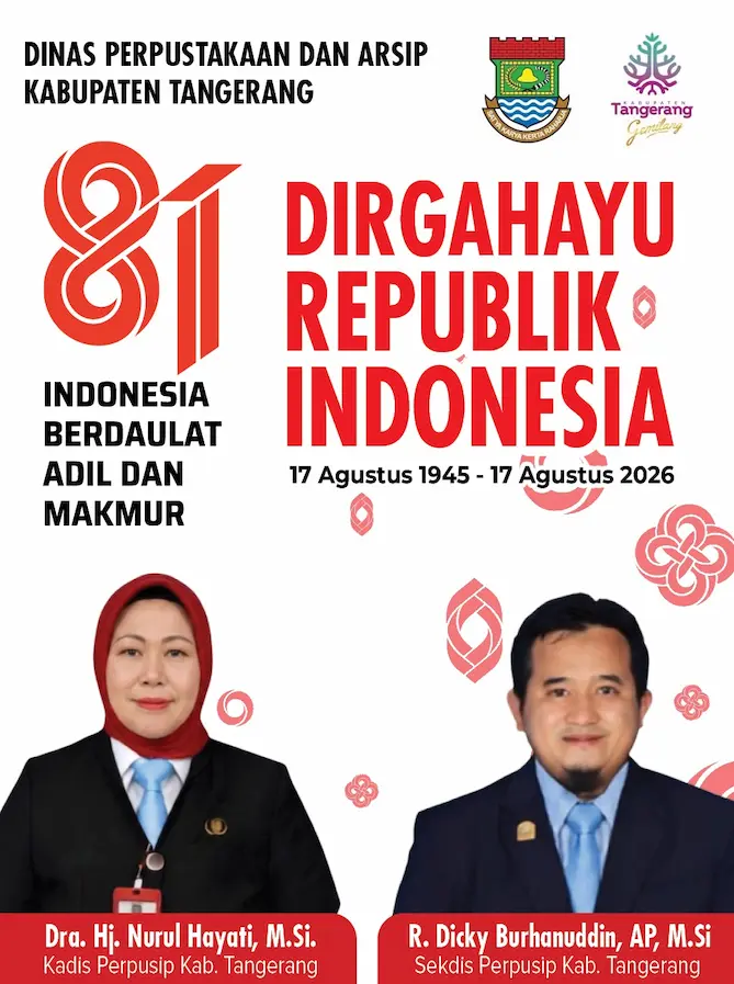 HUT RI Ke 81 Dinas perpustakaan dan arsip Kab Tangerang