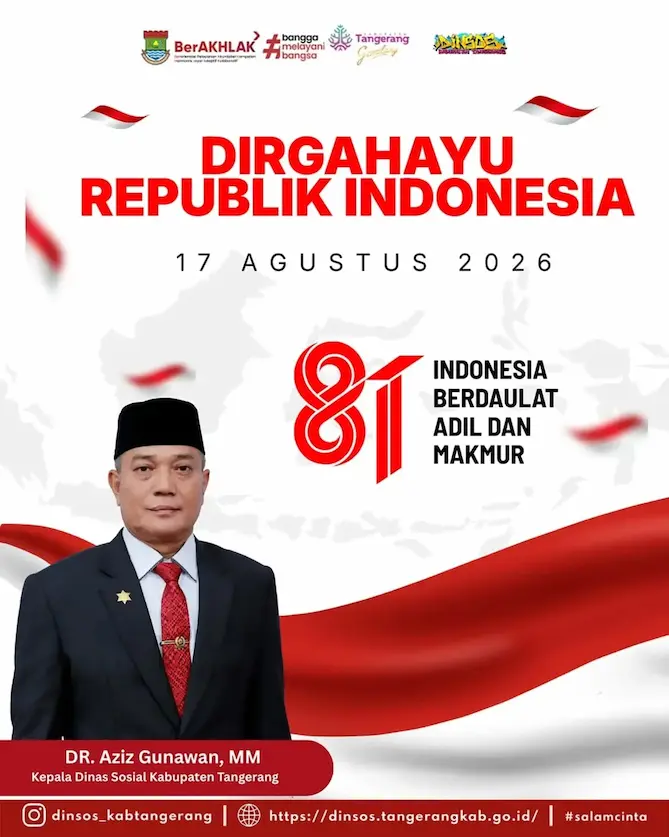 HUT RI Ke 81 Dinsos Kab Tangerang