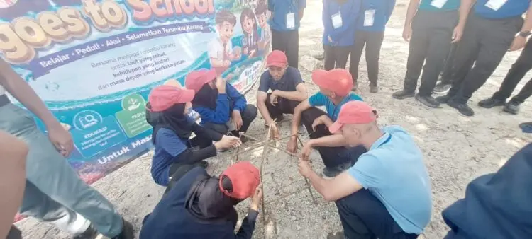 43 Pelajar SMA 2 Presiden Tanjung Lesung Pandeglang Didorong jadi Peri Terang