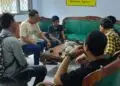 RAPAT PANITIA - Jajaran panitia Konferensi PWI Kabupaten Pandeglang, menggelar rapat persiapan, Senin (3/8/2026). (ISTIMEWA)