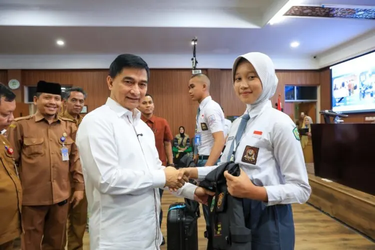 Kesbangpol Banten Tingkatkan Pembinaan Paskibraka, Dimyati: Disiplin Diimbangi dengan Prestasi