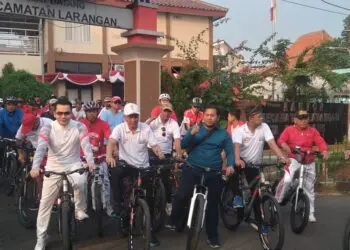 Sambut Hari Kemerdekaan, Kecamatan Larangan Selenggarakan Gebyar HUT RI