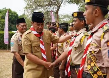 Pelepasan Kontingen Jambore Nasional XII, Bupati Tangerang Minta Jaga Nama Baik Daerah