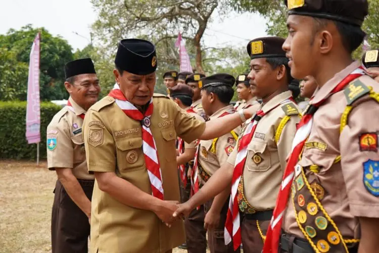 Pelepasan Kontingen Jambore Nasional XII, Bupati Tangerang Minta Jaga Nama Baik Daerah