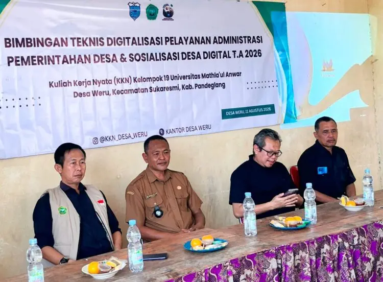 Desa Weru Pandeglang Jadi Pilot Project Smart Village